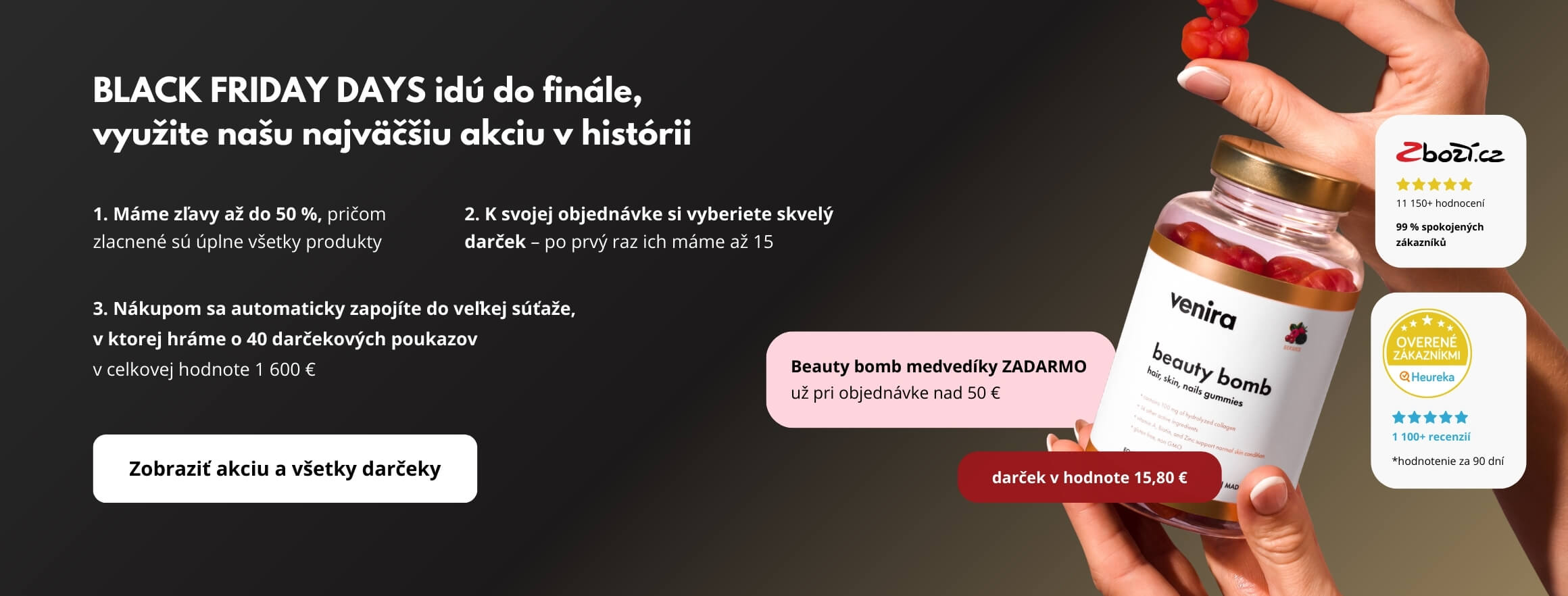 Prírodná kozmetika a doplnky stravy Venira