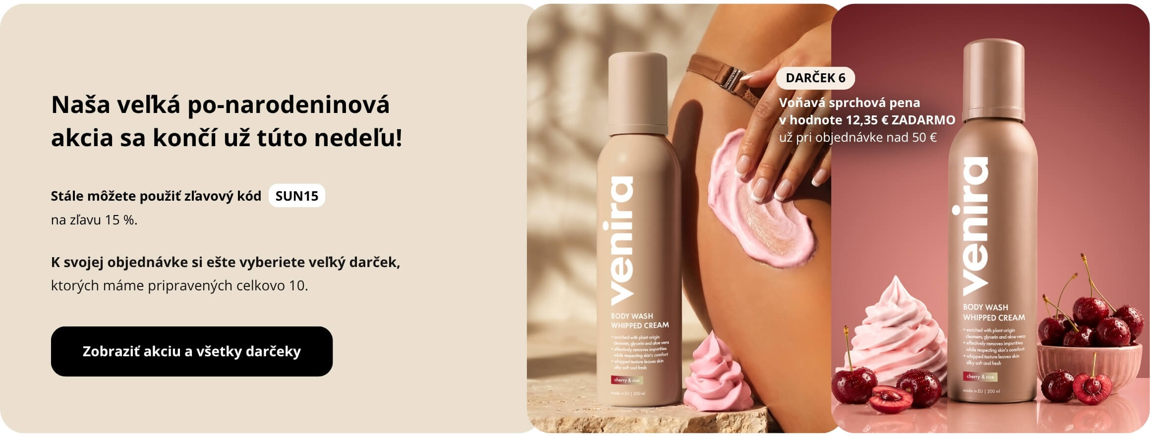 Prírodná kozmetika a doplnky stravy Venira