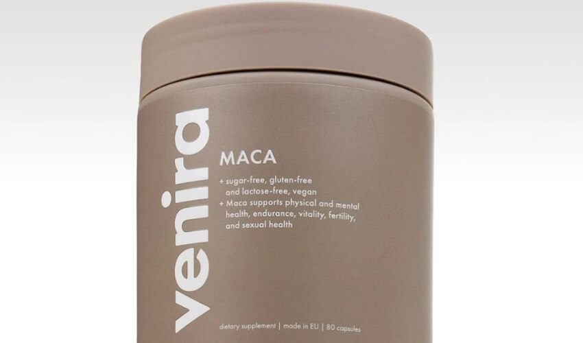Adaptogén maca od VENIRA v kapsulách na ženskú vitalitu