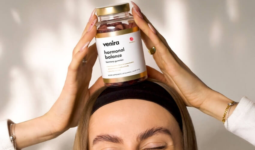 VENIRA gumové medvedíky hormonal balance na podporu rovnováhy