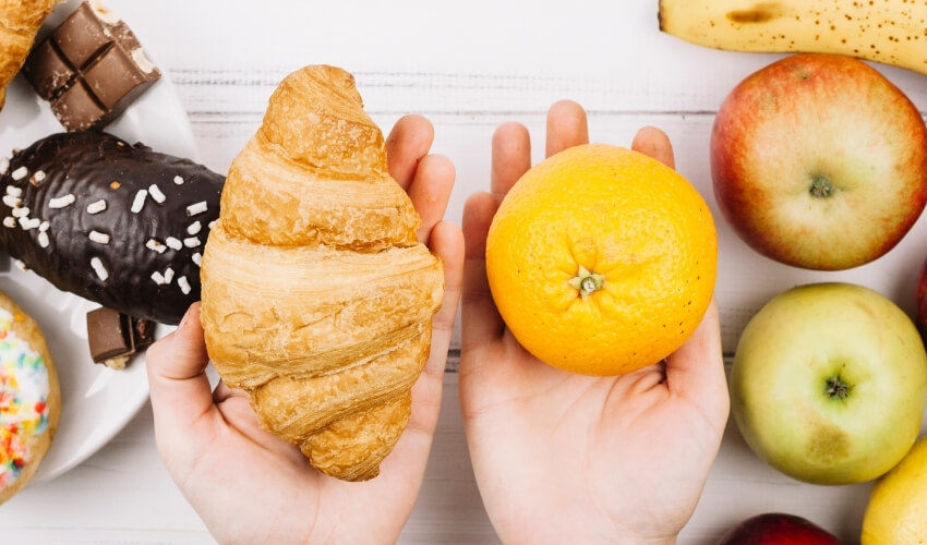 Jedálniček pri chudnutí – spracované a nespracované potraviny