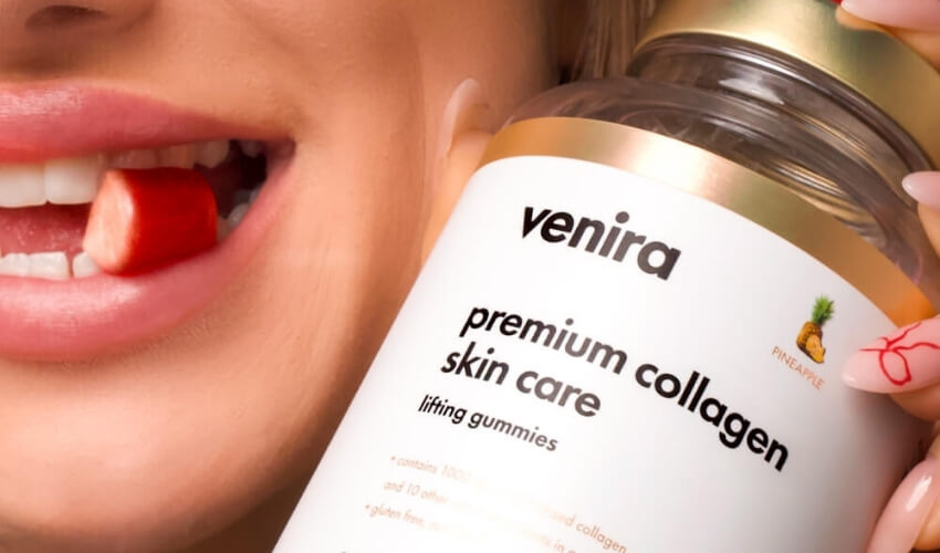 VENIRA kolagénové medvedíky lifting gummies