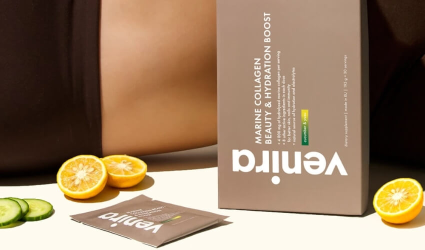 Morský kolagén VENIRA v&nbsp;podobe beauty hydratačného drinku