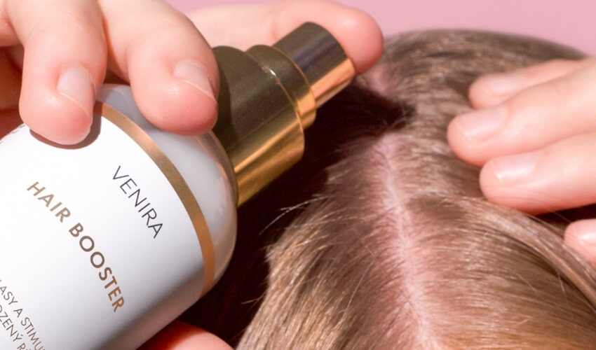 Vlasové sérum VENIRA hair booster na podporu rastu vlasov