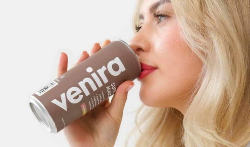 VENIRA super matcha drink ako alternatíva kávy a energy drinkov