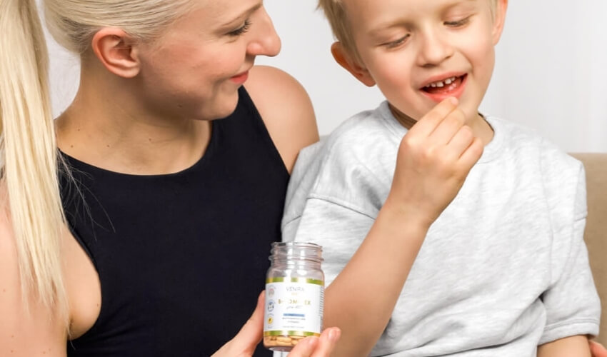 Vitamíny pre deti vo forme cmúľacích tabliet