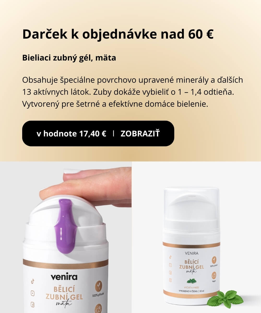 Bieliaci zubný gél 50&nbsp;ml mäta