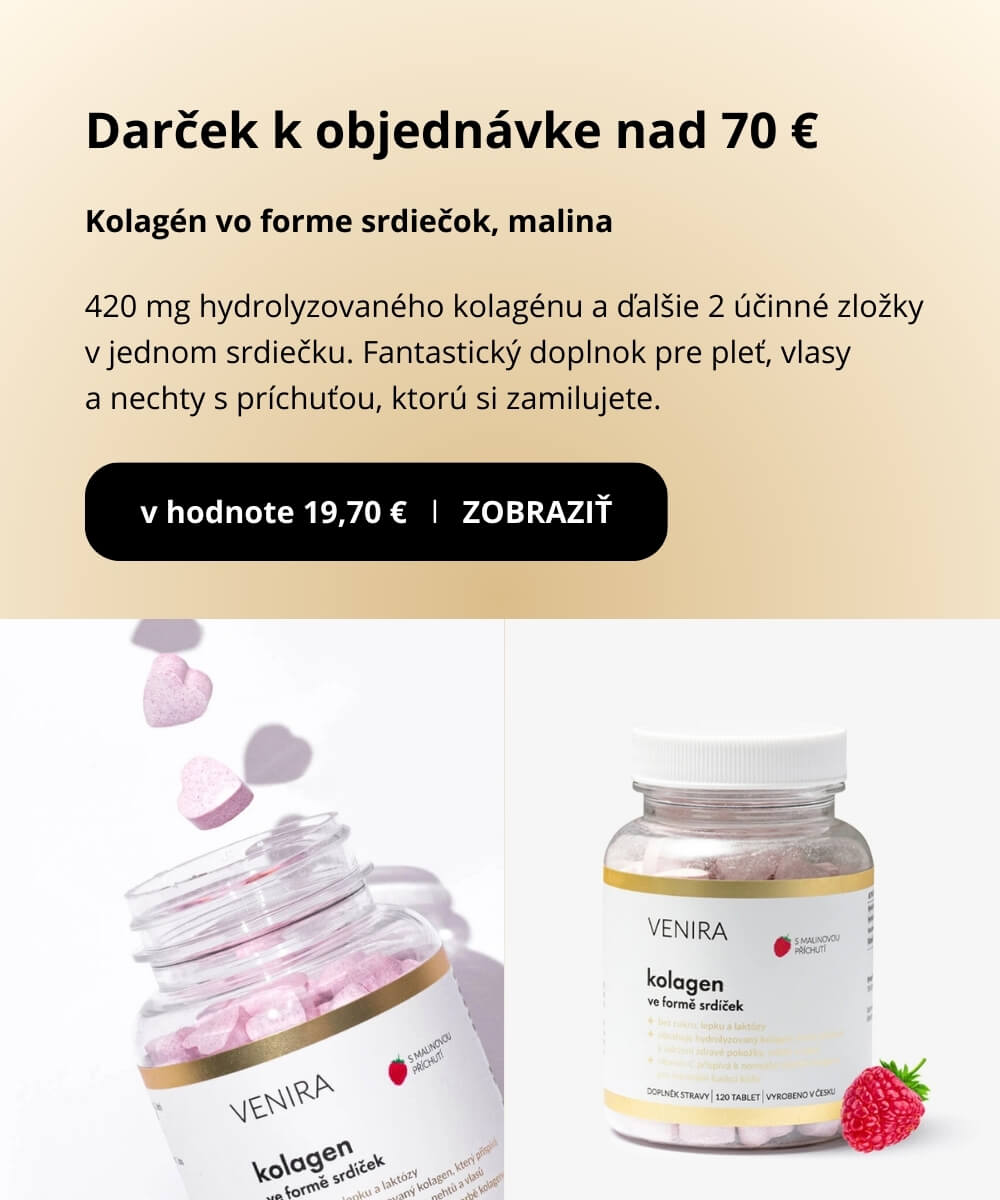 Kolagén vo forme srdiečok