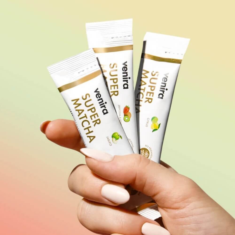 Vzorka super matcha jablko