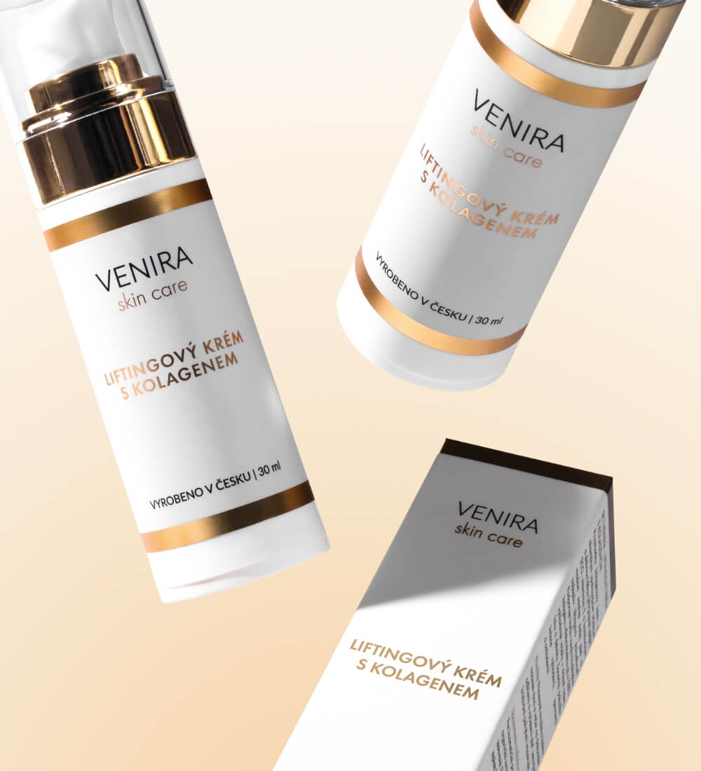 Liftingový krém s kolagénom, 30 ml