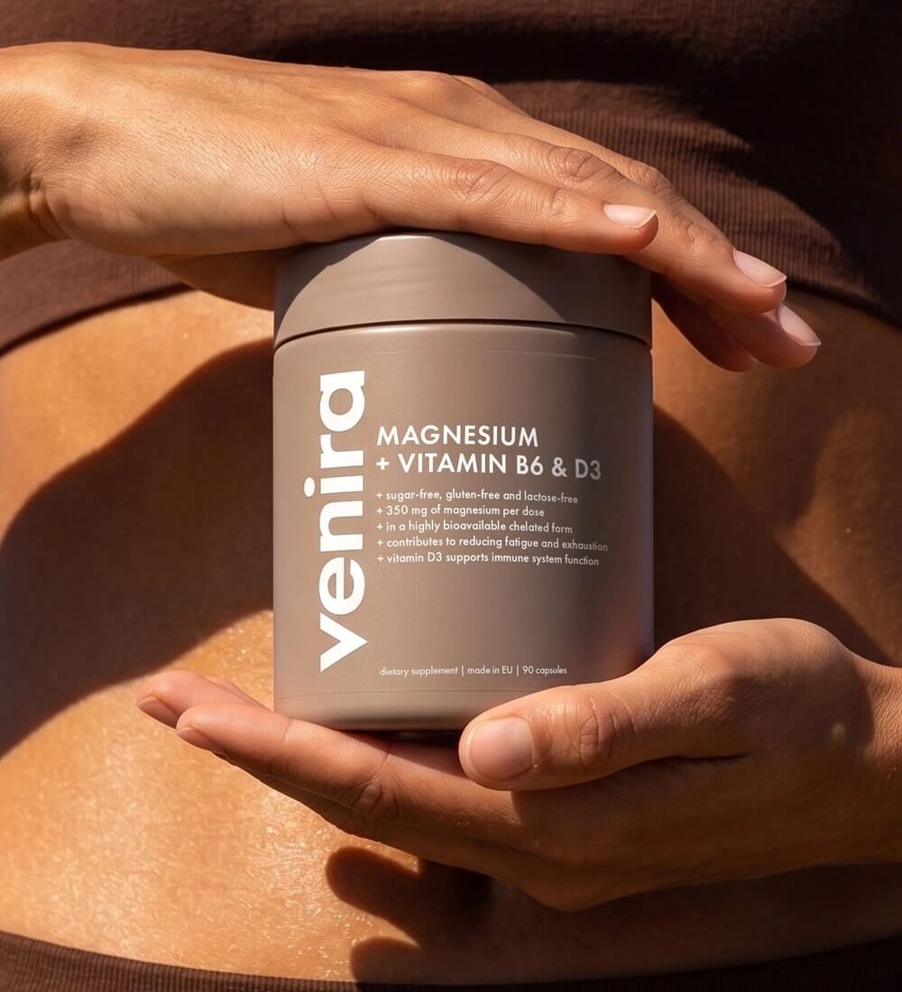 Magnesium s vitamínom B6 a D, 80 kapsúl