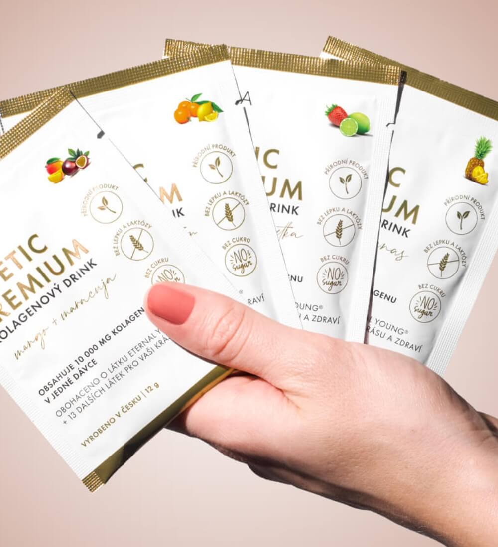 Vzorka ESTETIC PREMIUM kolagénu ananás