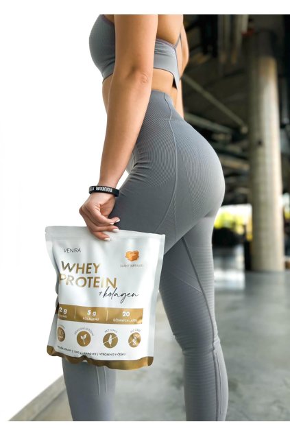 whey protein slany karamel