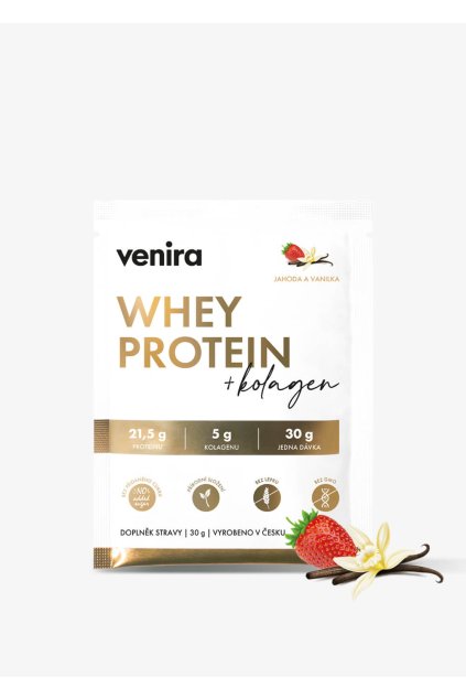 PROTEIN JAHODA,VANILKA
