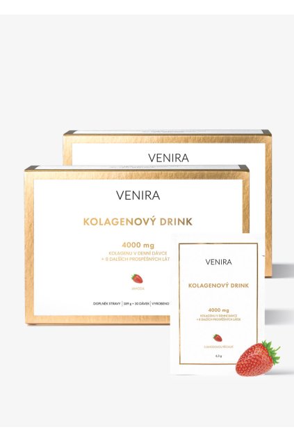 KOLAGEN 4000 MG RYBÍ, JAHODA