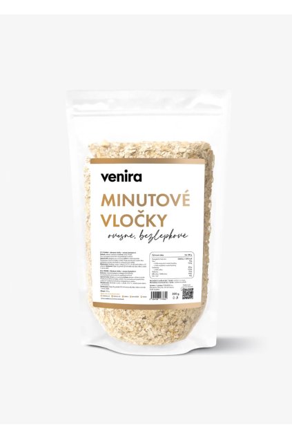MINUTOVÉ VLOČKY, OVESNÉ BEZLEPKOVÉ