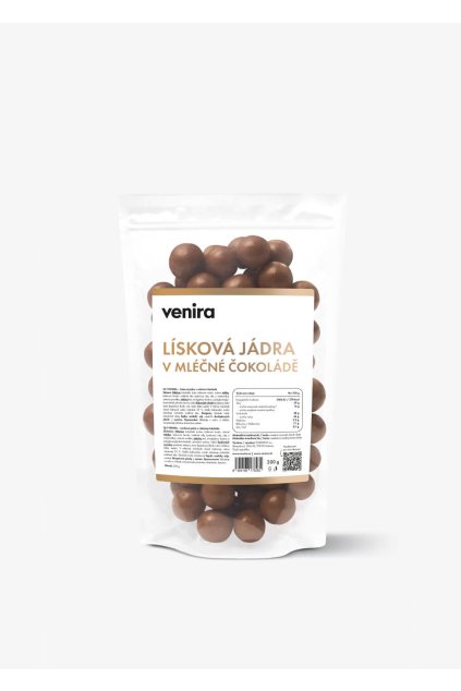 LÍSKOVÉ OŘECHY V MLÉČNÉ ČOKOLÁDĚ