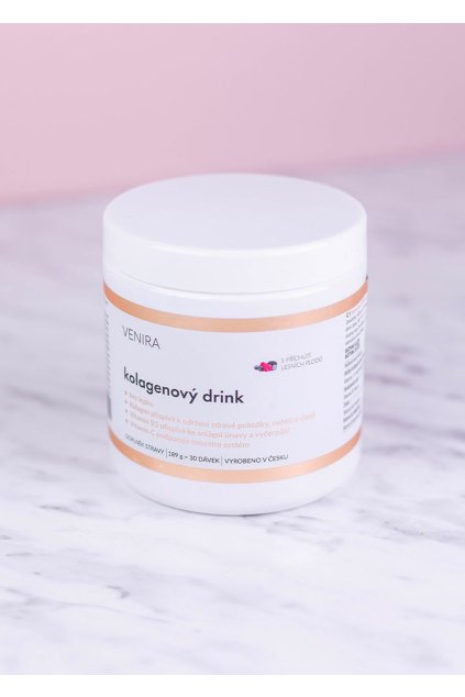 kolagénový drink pre vlasy, nechty a pleť lesné plody