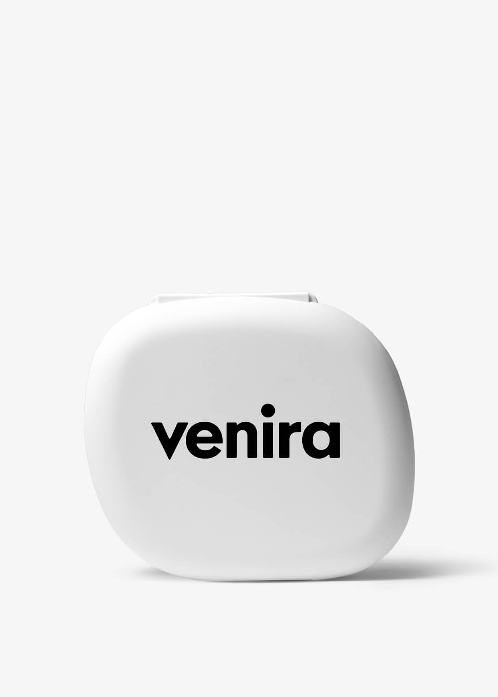VENIRA pill box, dávkovač kapsúl biely