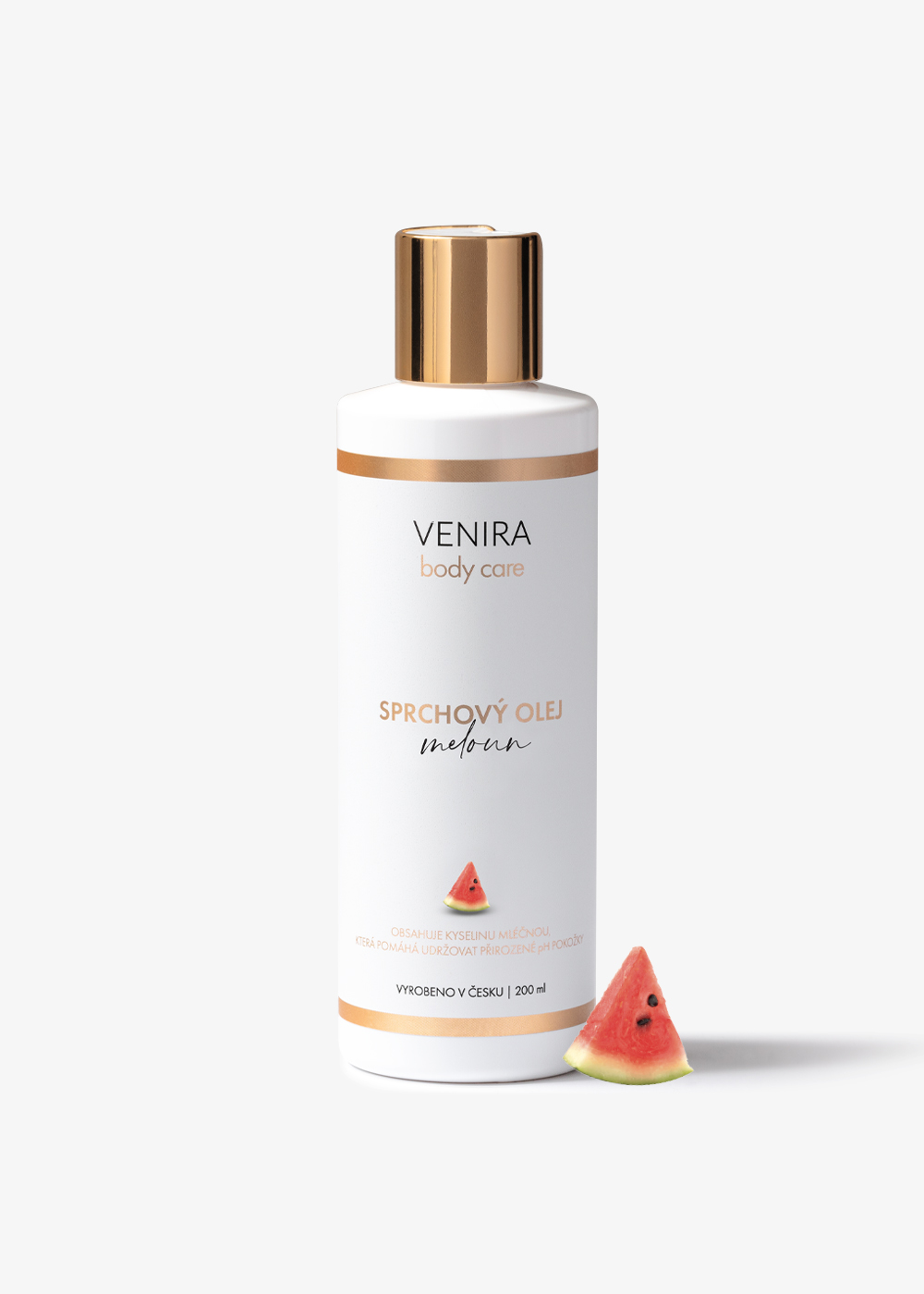 E-shop VENIRA sprchový olej, melón, 200 ml