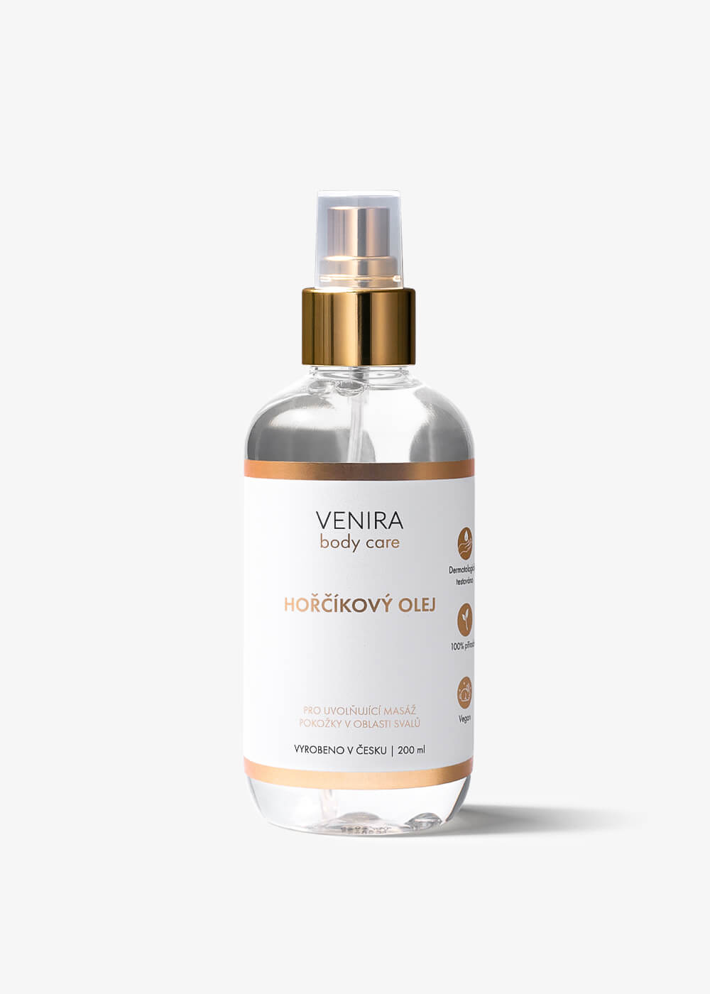 E-shop VENIRA horčíkový olej, 200 ml 200 ml