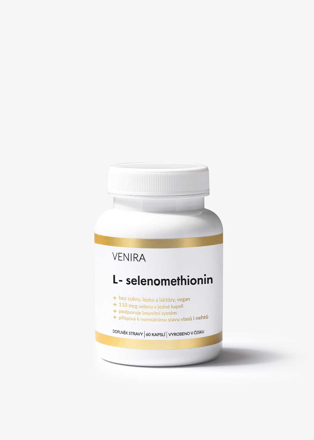 E-shop VENIRA L-Selenomethionin, 60 kapsúl 60 kapsúl