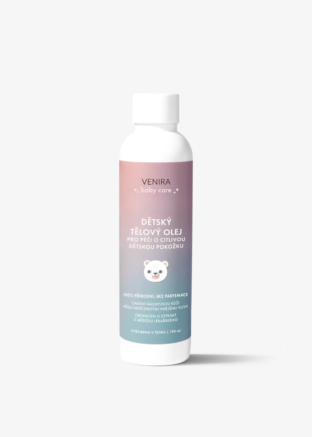 E-shop VENIRA detský telový olej - pre bábätká, 150 ml 150 ml