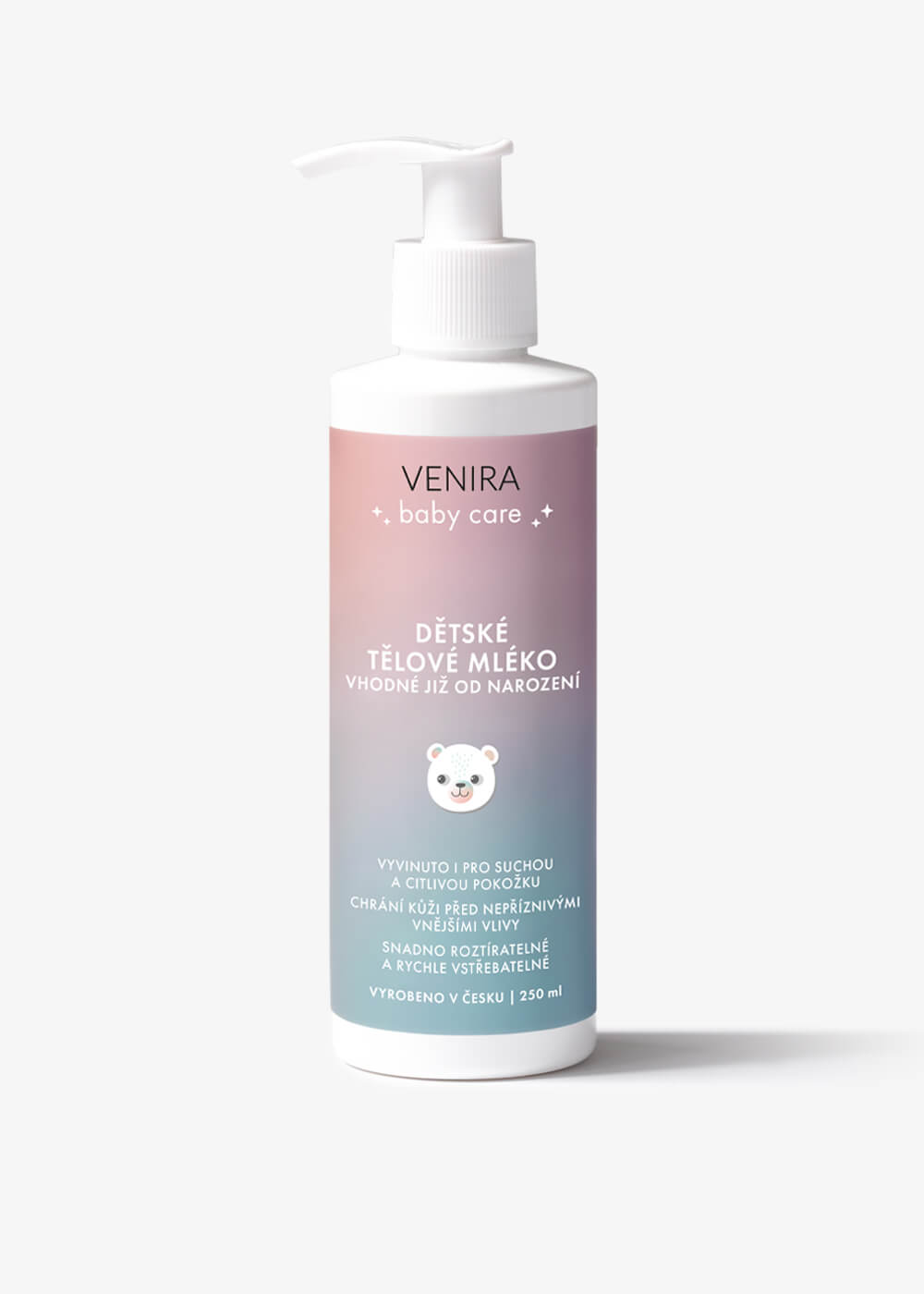 VENIRA telové mlieko pre deti, 250 ml 250 ml