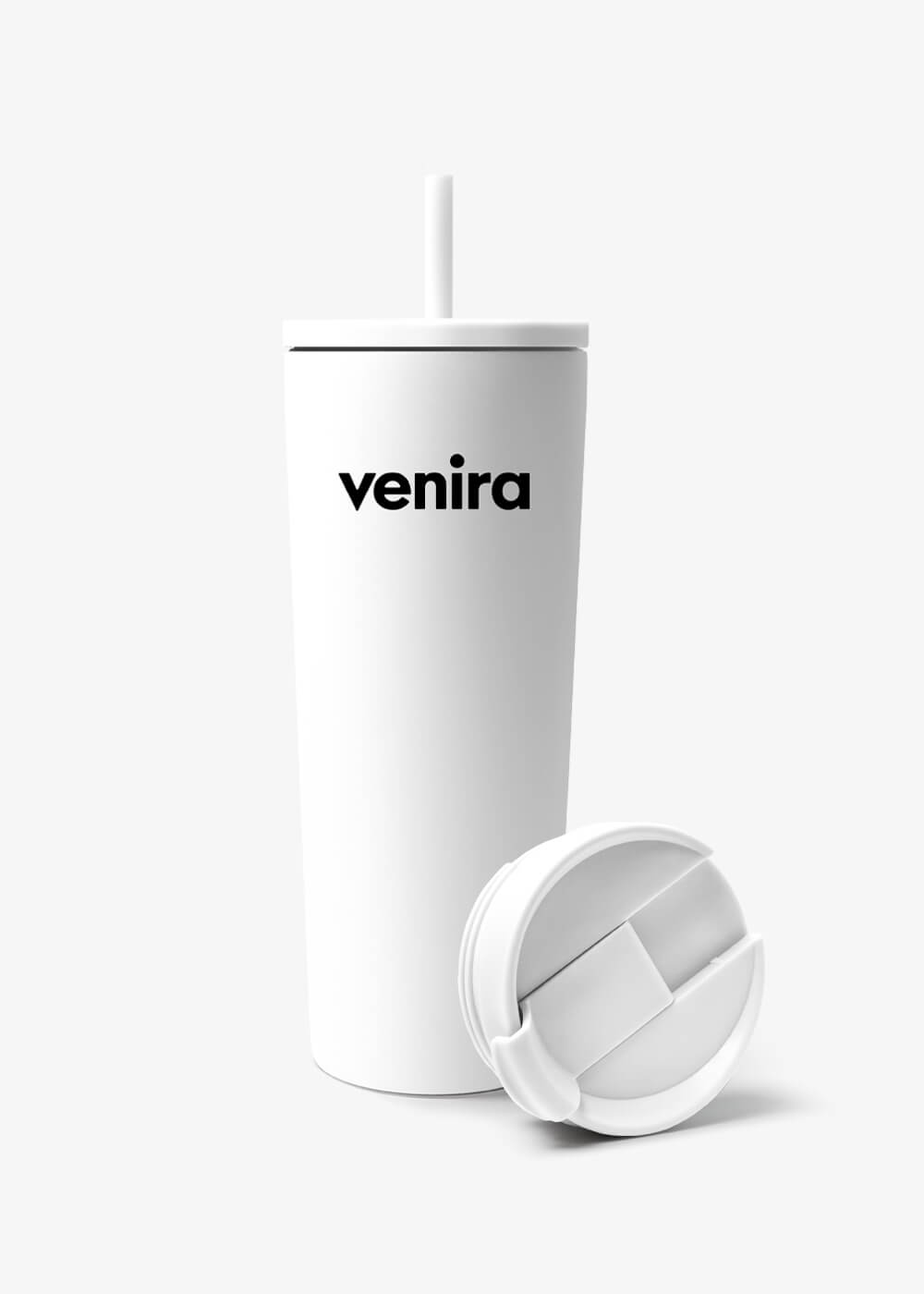 VENIRA termohrnček, biela, 700 ml biela, 700 ml