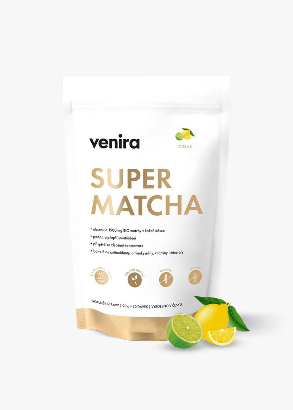 VENIRA super matcha, citrus, 90 g citrus, 90 g