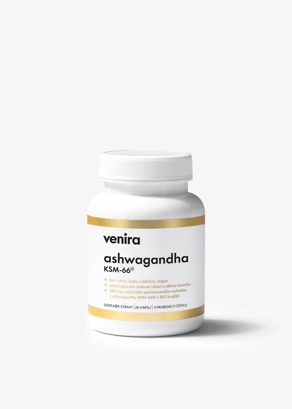 VENIRA ashwagandha KSM-66®, 60 kapsúl 60 kapsúl