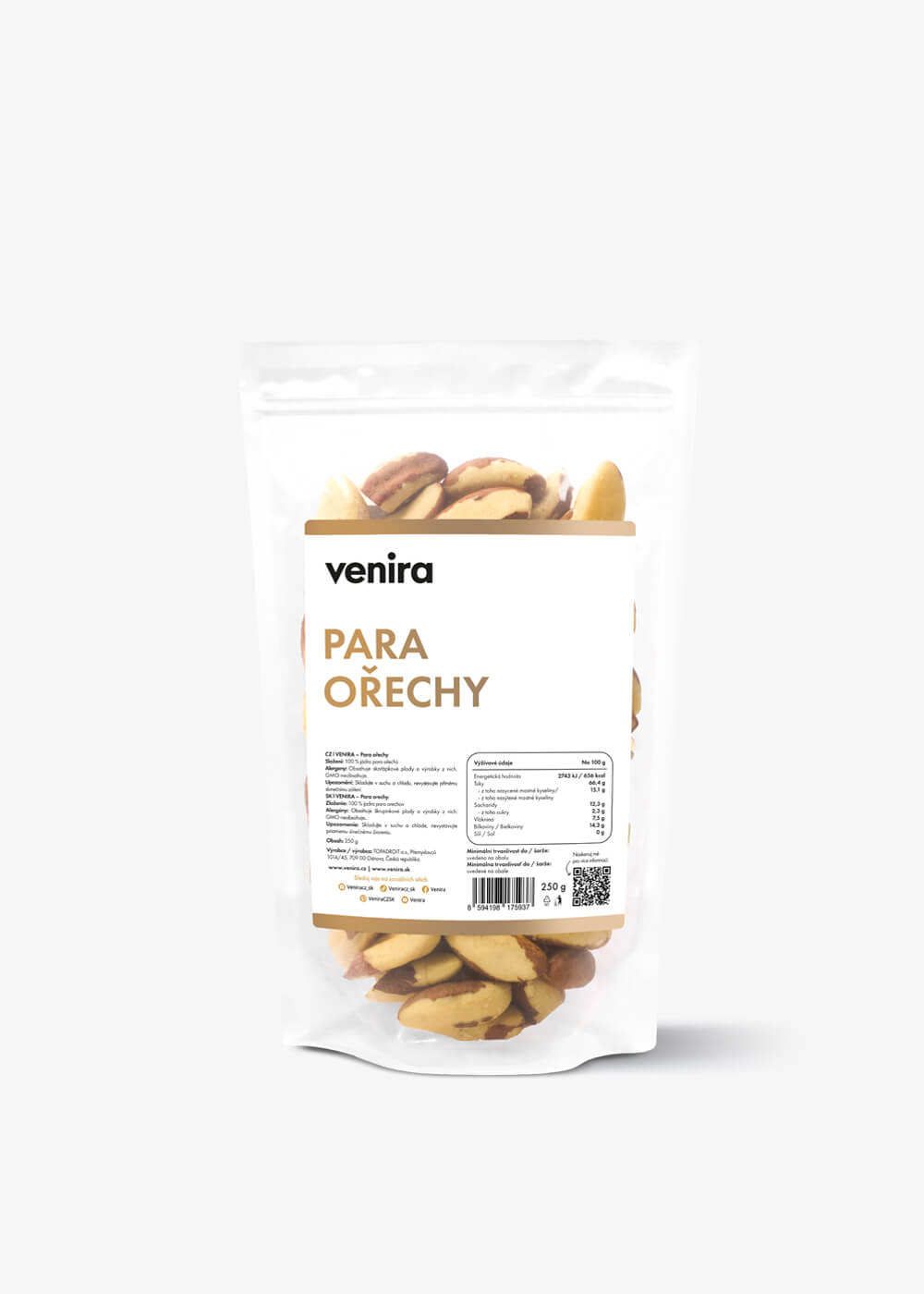 VENIRA para orechy, 250 g 250 g