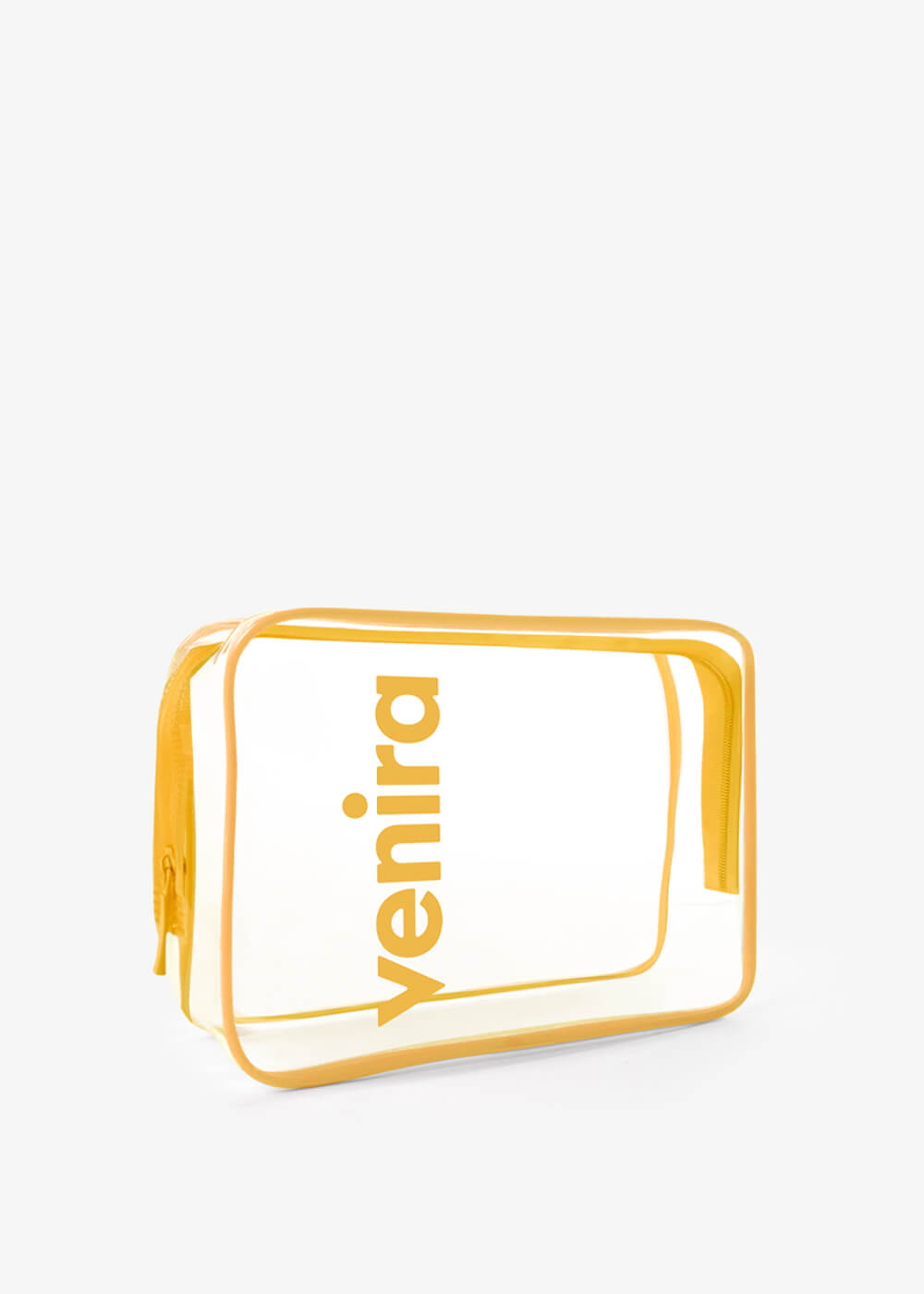 E-shop VENIRA kozmetická taška, priehľadná, žltá, veľ. L priehľadná, žltá, veľ. L