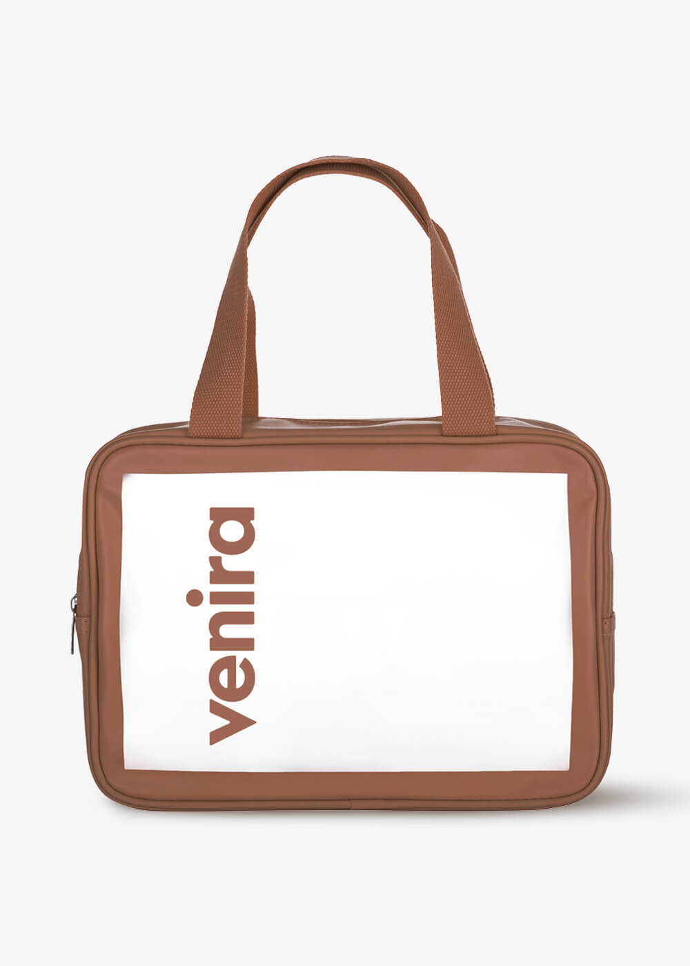 VENIRA cestovná kozmetická taška, hnedá hnedá