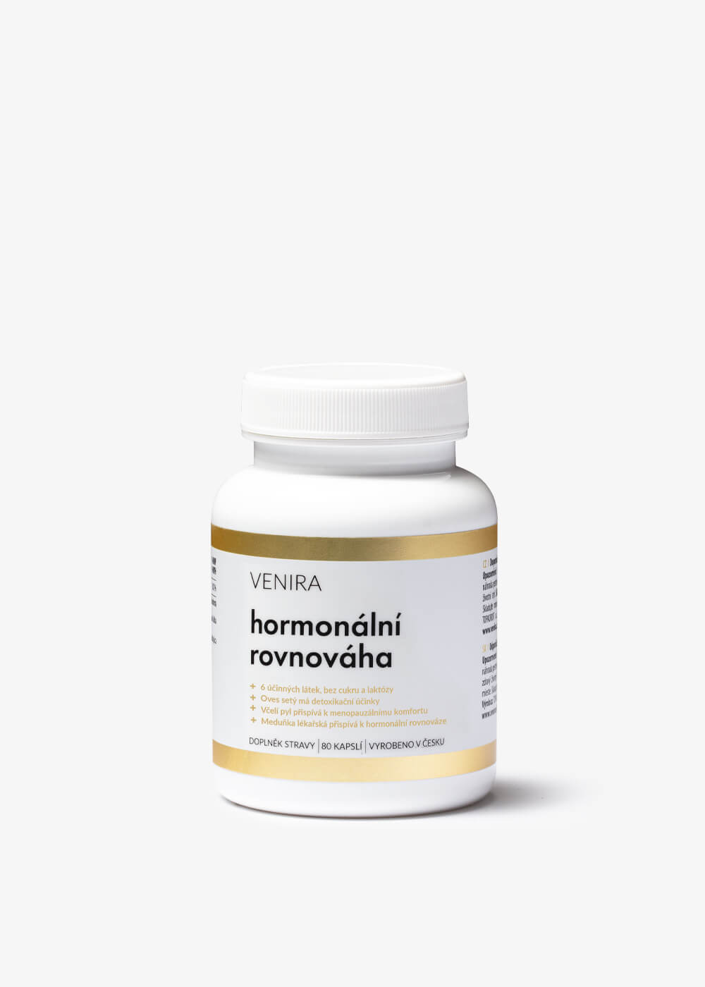 VENIRA hormonálna rovnováha, 80 kapsúl 80 kapsúl