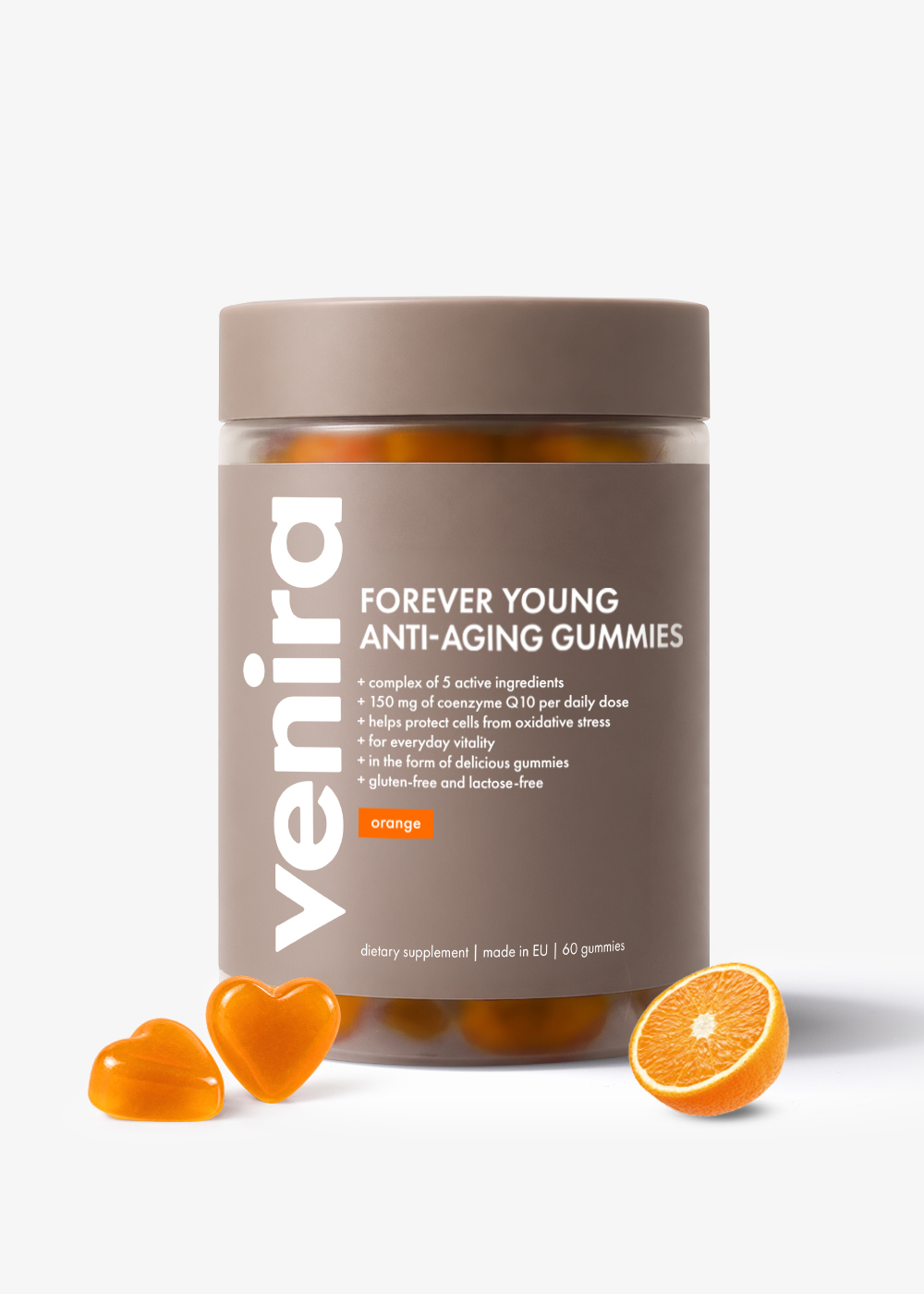 VENIRA forever young – anti-aging srdiečka, pomaranč