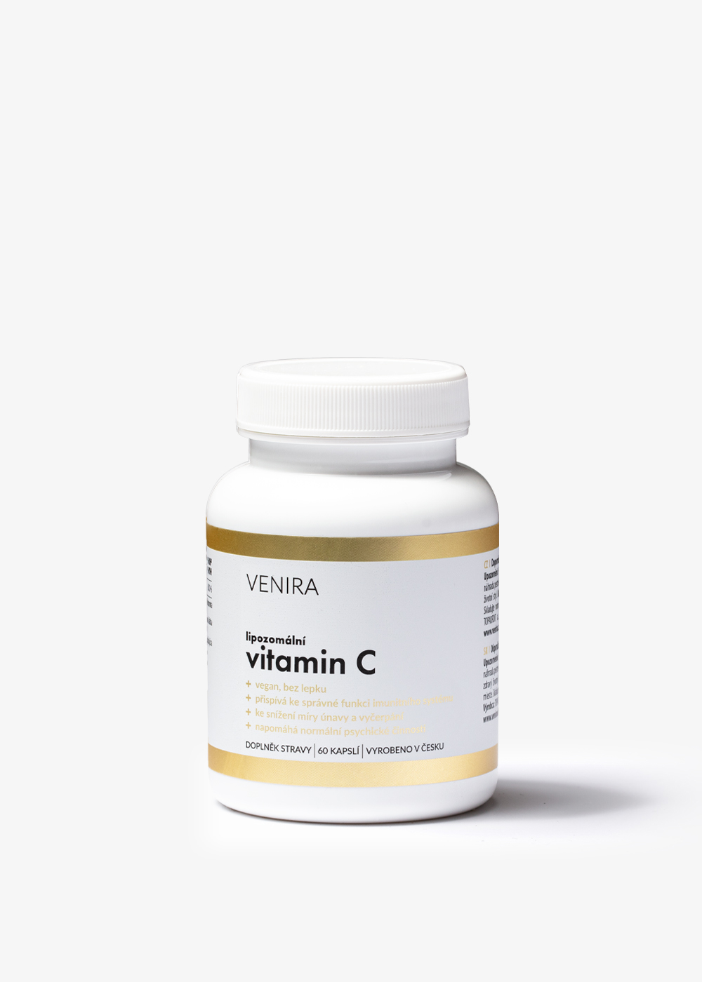 VENIRA lipozomálny vitamin C, 60 kapsúl