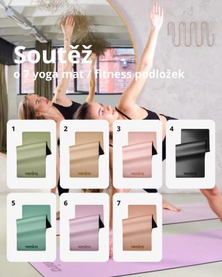 Je to tady, soutěžíme o 7 našich yoga mat / fitness podložek 🍀🤩 Jaká jsou pravidla? ✅ Stačí pouze do komentáře pod tento...
