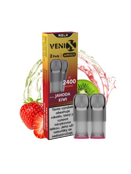 250909 RELX Venix 2Pods CZ front Strawberry Kiwi