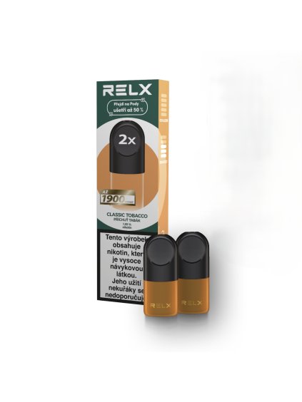RELX Náhradní Pod - Klasický tabák 2 ks (Q)