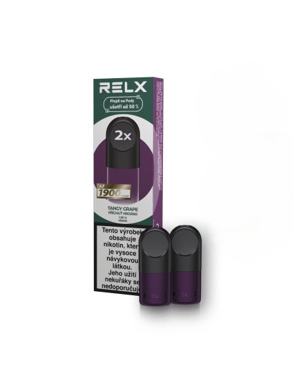 RELX Náhradní Pod – Tangy Grape (hrozny) 2 ks (Q)