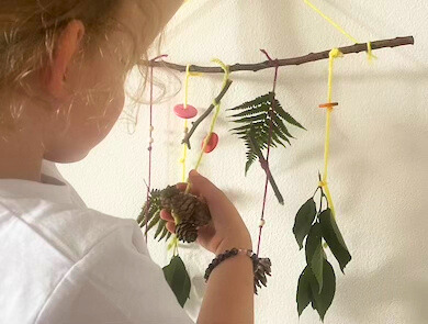 🌲🍁 Hravá lesní girlanda 🍁🌲