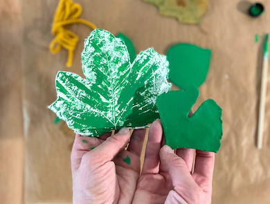 Jak vyrobit listy ze samotvrdnoucí hmoty