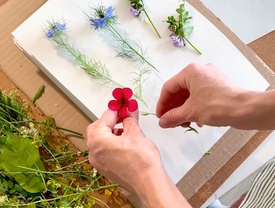 🌼 Lisování květin a listů - rychlé i pomalé 🌼