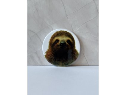 Keramický podtácek - Lenochod 1 - tisková vada