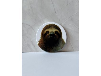 Keramický podtácek - Lenochod 2 - tisková vada