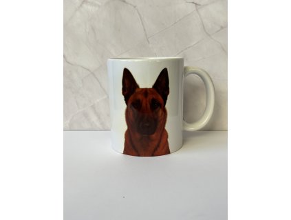 Hrnek - Belgický ovčák 330 ml - tisková vada