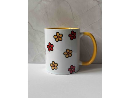 Hrnek - Barevné květiny 325 ml