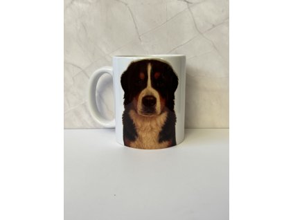 Hrnek - Bernský salašnický pes 330 ml - tisková vada