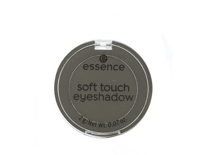 Essence Soft Touch oční stíny 06 Pitch Black 2 g